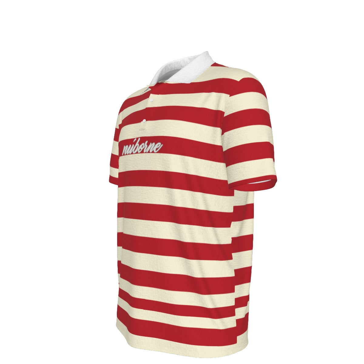 Nu'borne Script Heavyweight Polo Shirt