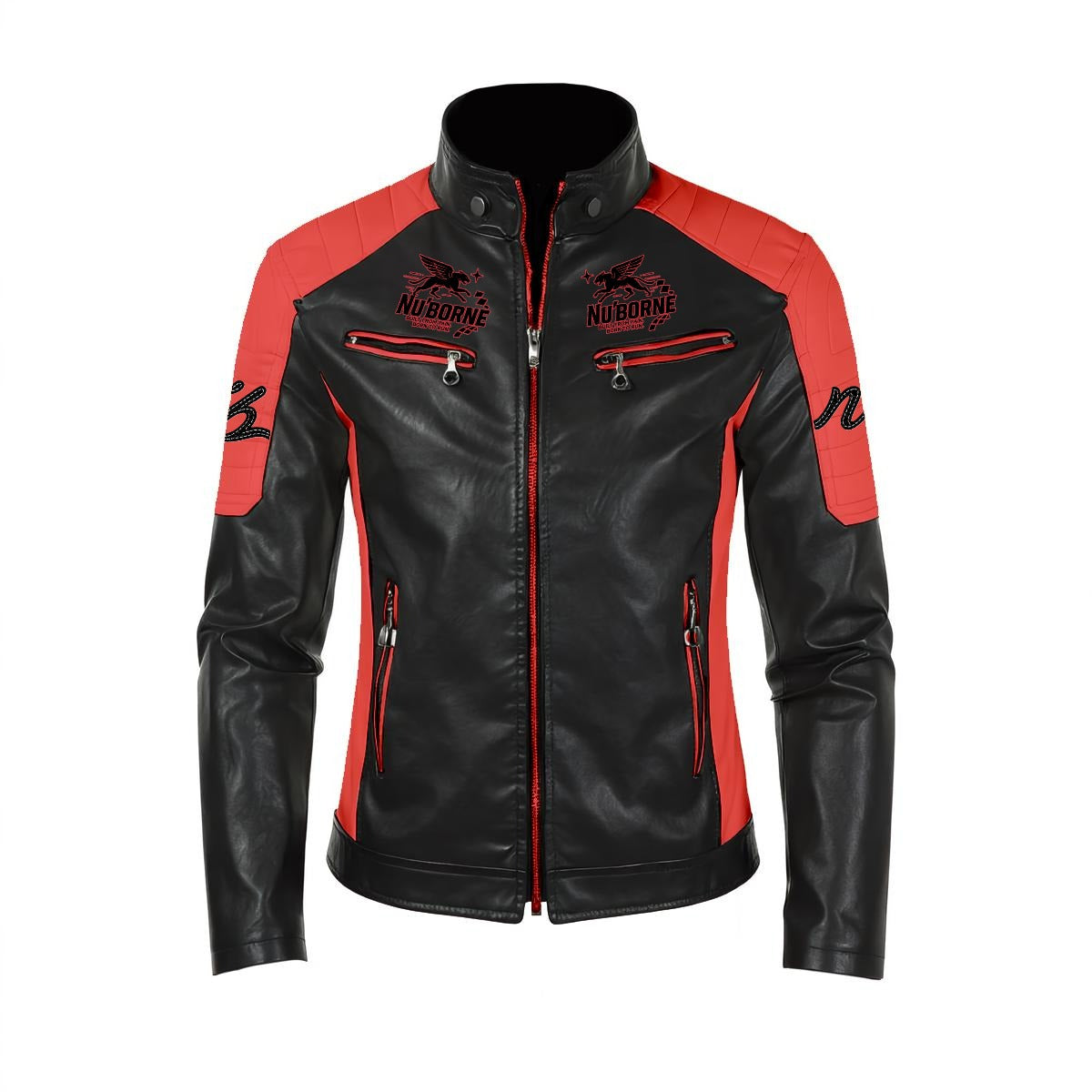 Nu'borne Moto Leather Jacket