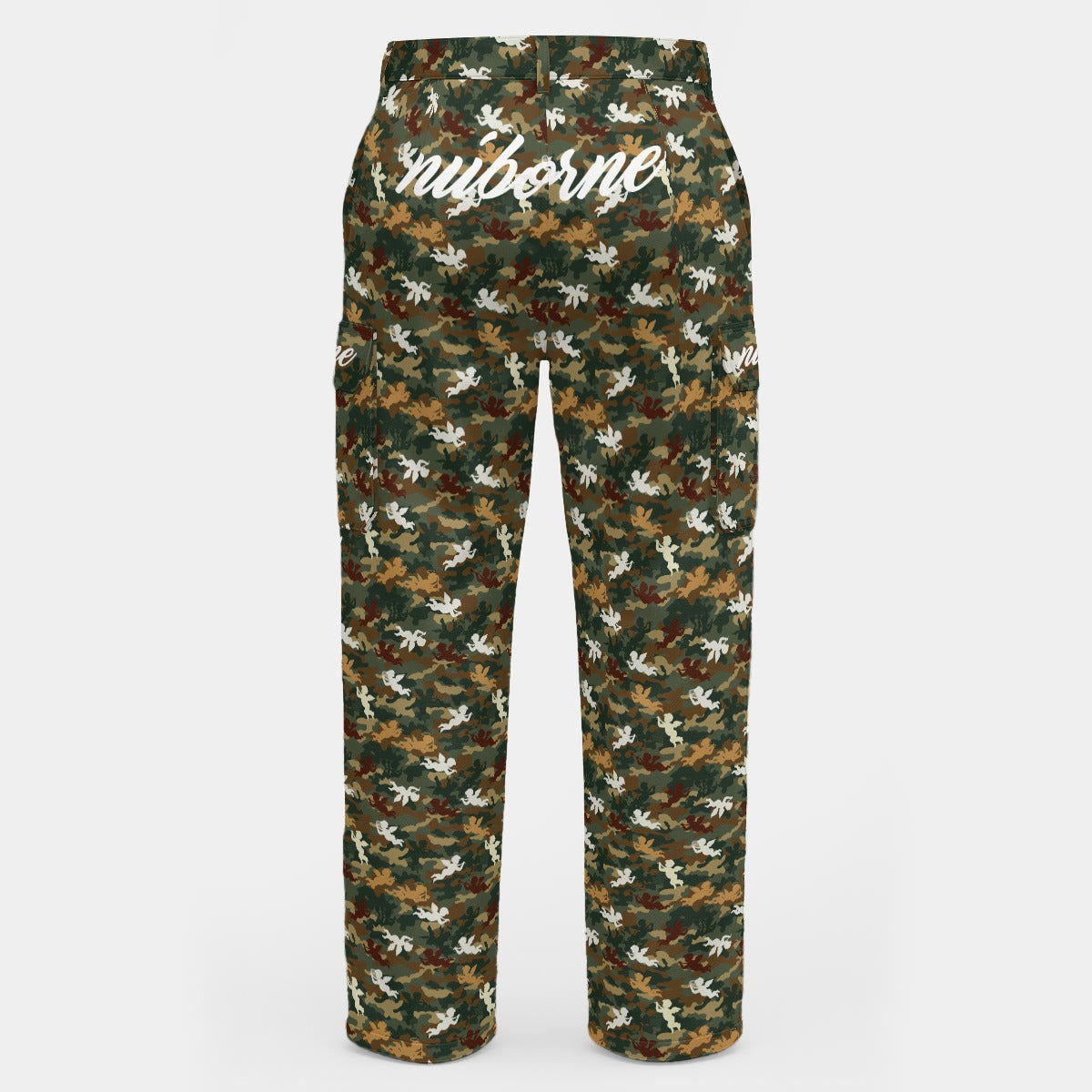 Nu'borne Camo Cargo Pants