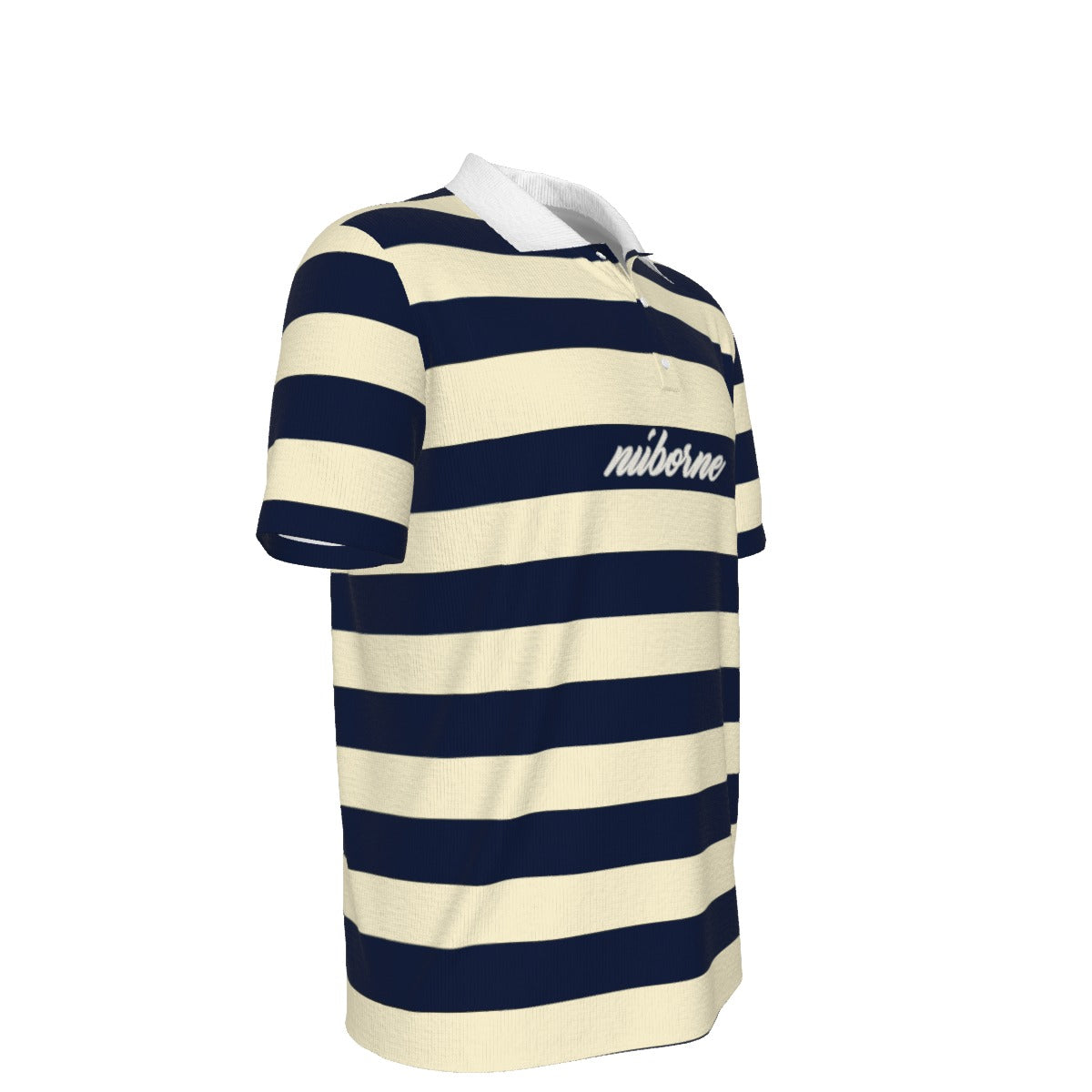 Nu'borne Script Heavyweight Polo Shirt