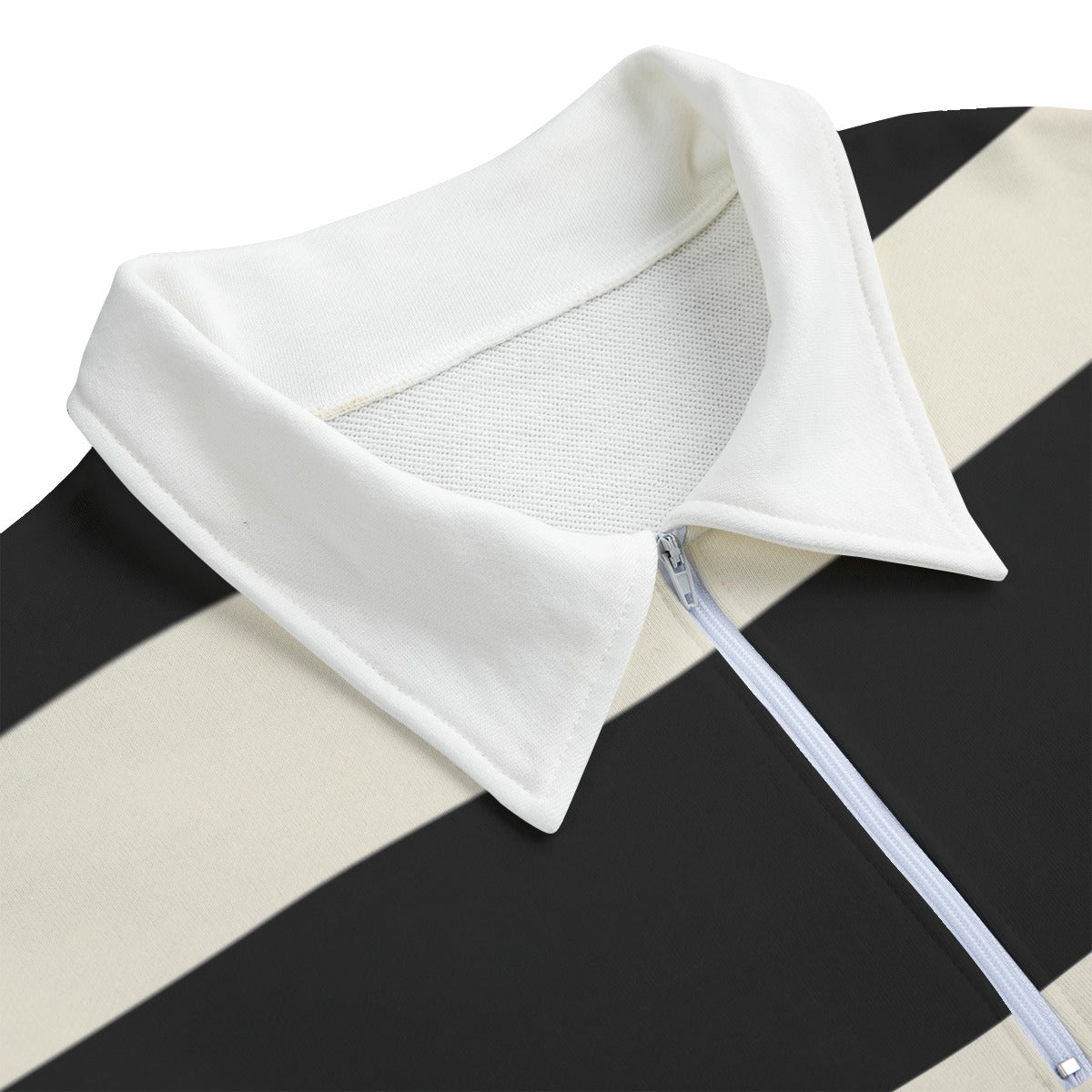 Nu'borne Quarter Zip Script Lapel