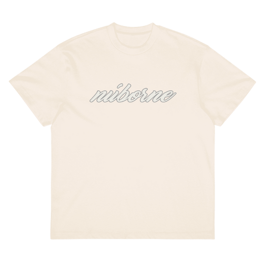 Nu'borne Script Box Tee