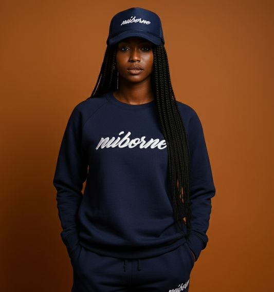 Nu'borne Script Sweatshirt