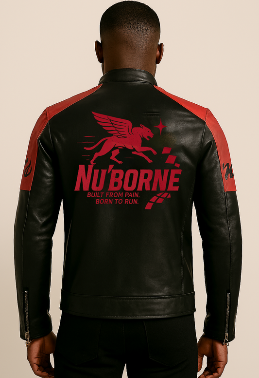 Nu'borne Moto Leather Jacket